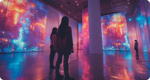 Organizing exhibitions and events